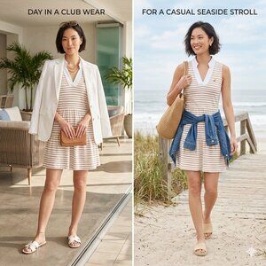 NEW Nautica Jeans Sports Dress - Size Medium